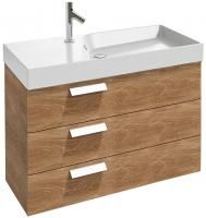 Тумба с раковиной Jacob Delafon Rythmik 100 3 ящика арлингтонский дуб