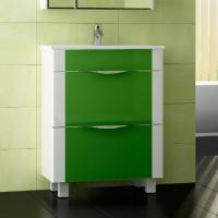 Тумба с раковиной Vigo Laura 70 светло-зеленая