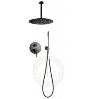 Душевая система Filarete Roun FL1024BG, графит