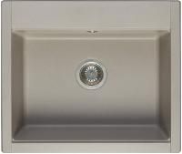 Мойка кухонная AQUATON Делия 60 серый шелк