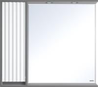 Зеркало Brevita Balaton 90 L серое