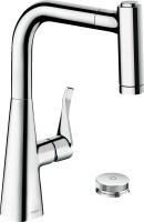 Смеситель для кухни Hansgrohe Metris Select M71 73826000 хром