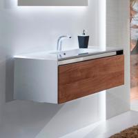 Тумба с раковиной Sanvit Кубэ-1 60 орех лесной