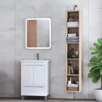 Мебель для ванной Vigo Grani 60 напольная, 2 дверцы, 1 ящик, белая