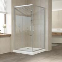 Душевой уголок Vegas Glass ZA 110 07 01 профиль матовый хром, стекло прозрачное