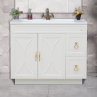 Тумба с раковиной Misty Амбра 100 2 двери, 2 ящика