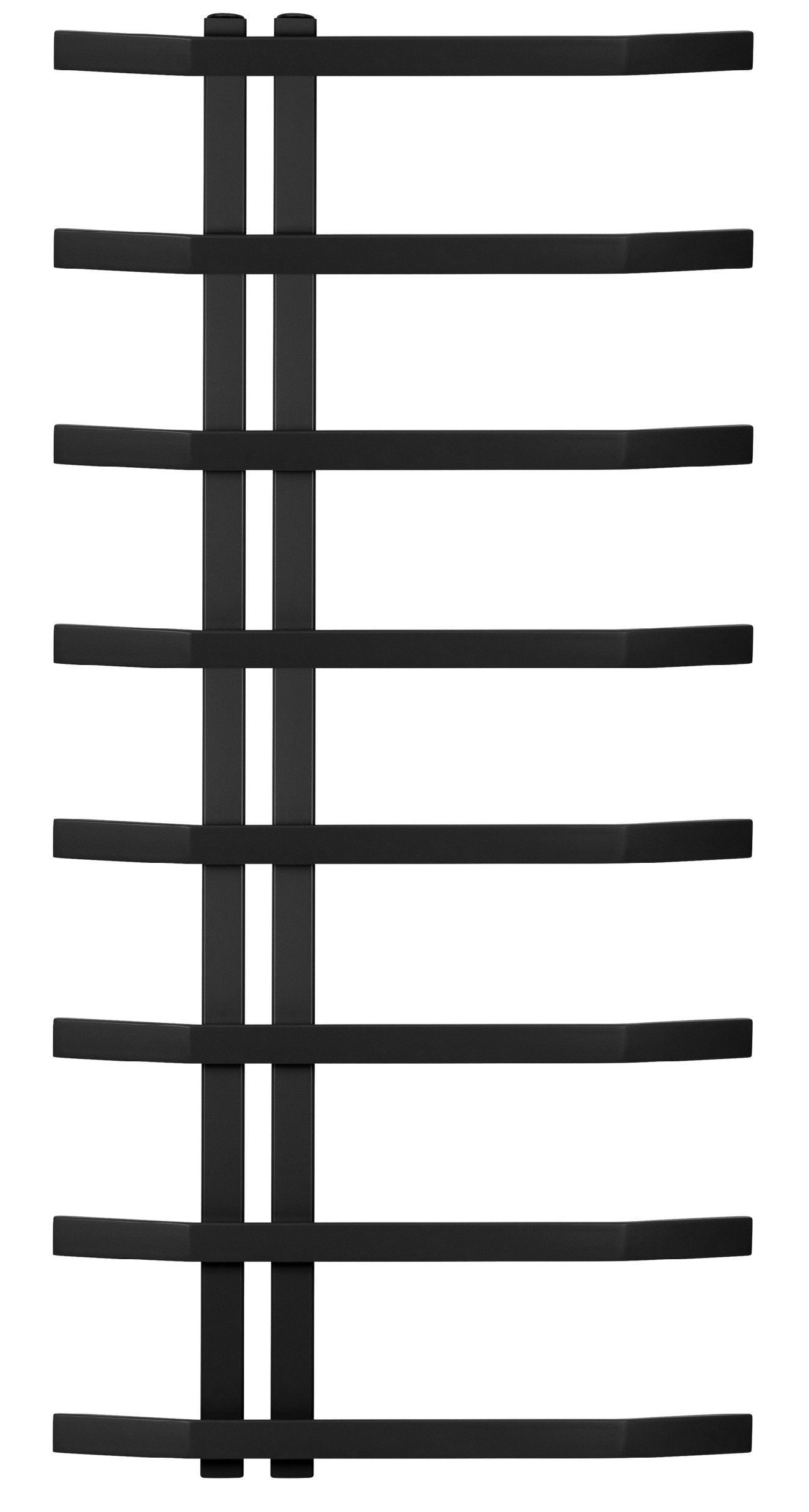 Полотенцесушитель электрический Secado Милето 100/7/60 L, черный матовый Полотенцесушитель электрический Secado Милето 100/7/60 L, черный матовый