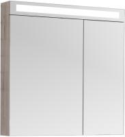 Зеркало-шкаф Dreja Max 80 дуб кантри, с подсветкой