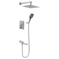 Душевая система Hansberge H6075NK, никель