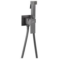 Гигиенический душ Hansberge H3077BG со смесителем, графит