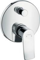 Смеситель для ванны Hansgrohe Metris 31487000 хром