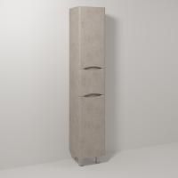 Шкаф-пенал Vod-Ok Adel 30 R с бельевой корзиной, белый камень