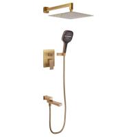 Душевая система Hansberge H6075BR, бронза