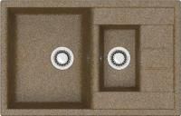 Мойка кухонная ZETT lab. T210Q009 терракот