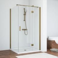 Душевой уголок Vegas Glass AFP-Fis 100*80 05 01 R профиль бронза, стекло прозрачное
