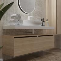 Тумба Armadi Art Flat Valessi Uno-S 140 light oak