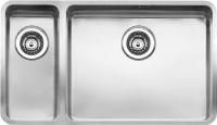 Мойка кухонная Reginox Ohio 18x40+50x40 LUX L сталь