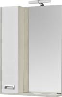 Зеркало Aquaton Бекка Pro 60 белое, дуб соммерсет