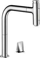 Смеситель для кухни Hansgrohe Metris Select M71 73819000 хром