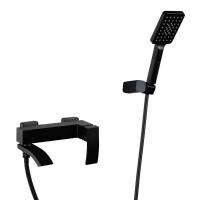 Смеситель для ванны Filarete Waterfall FL2110BL, черный