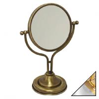 Косметическое зеркало Migliore Mirella ML.MRL-1300.CRDO хром-золото