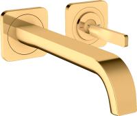 Смеситель для раковины Axor Citterio E 36106990 полированное золото