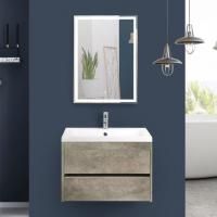 Мебель для ванной Art&Max Family 75, подвесная, Cemento Veneto