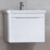 Тумба с раковиной Vigo Grani 75 подвесная, 1 ящик,белая