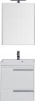 Мебель для ванной Aquanet Тиволи 60 белая