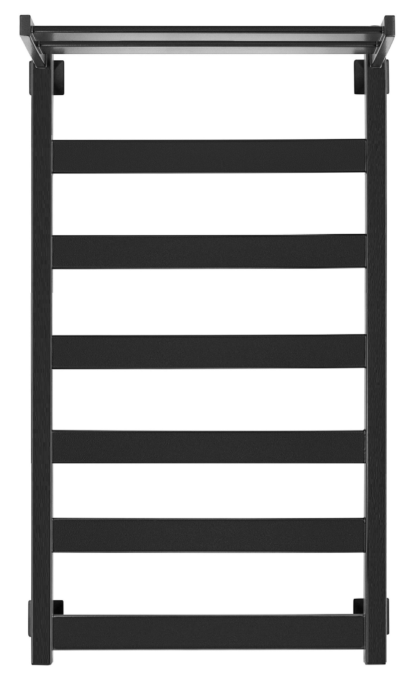 Полотенцесушитель электрический Secado Комано 1 СП 100/60 L, черный матовый