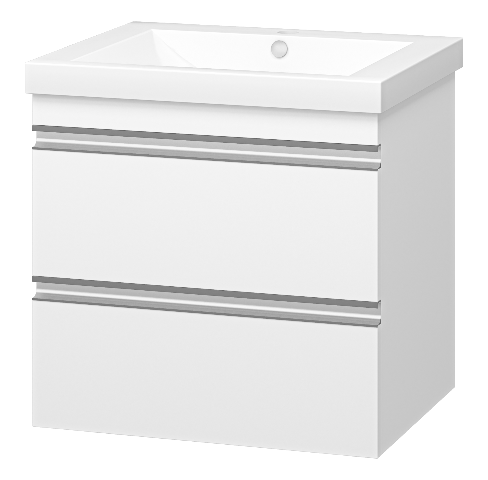 Тумба с раковиной Misty Ингрид 60 подвесная