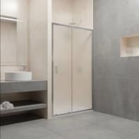 Душевая дверь в нишу RGW Passage PA-016 1500х1950 профиль хром, стекло матовое