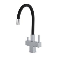 Смеситель для кухни Gappo G4395-30 с подключением к фильтру, хром