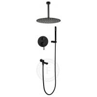 Душевая система Filarete Roun FL1022BL, черный