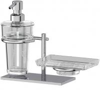 Дозатор Ellux Domino DOM 004-C07 с мыльницей