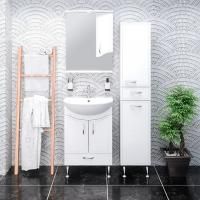 Мебель для ванной Runo Севилья 60, напольная, раковина Уют 60