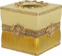 Бокс для салфеток Avanti Braided Medallion 11166E золотисто-бежевый