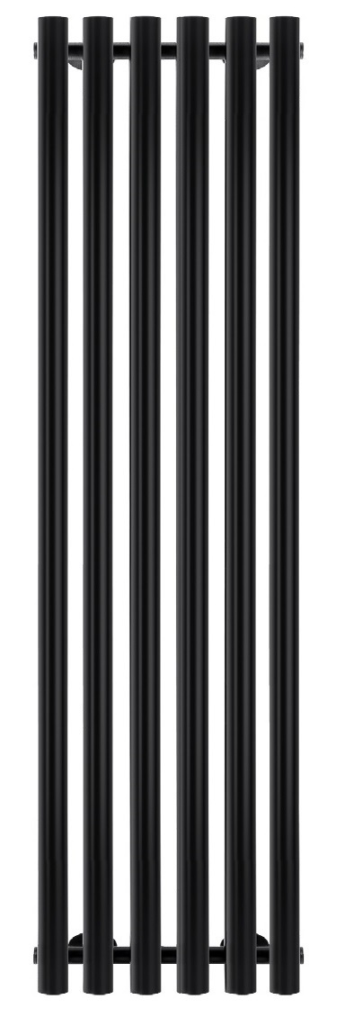 Дизайн-радиатор водяной Secado Бергамо плюс 6 1000/300, черный матовый