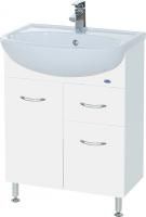 Тумба под раковину Bellezza Уют 60 1 ящик белая