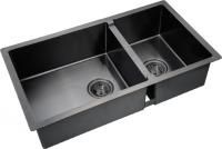 Мойка кухонная Zorg Inox PVD 78-2-44 grafit