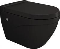 Унитаз подвесной Bocchi Taormina черный матовый