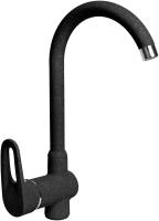 Смеситель для кухни AquaGranitEx C-5035 черный