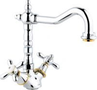 Смеситель для кухни Timo Ritz 0143FK Gold