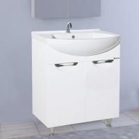 Тумба с раковиной Bellezza Альфа 55 белая