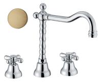 Смеситель для раковины Fiore Margot 26ZZ0637, бронза