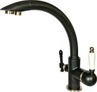 Смеситель для кухни Milacio Castellon Ceramic MC.513.ASN антрацит/сатин