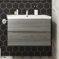 Тумба с раковиной Art&Max Techno 90 подвесная, сосна