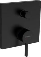 Смеситель для ванны Hansgrohe Finoris 76415670 матовый черный