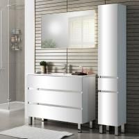 Мебель для ванной Sanvit Кубэ-3 60 белый глянец