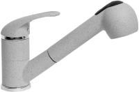 Смеситель для кухни AquaGranitEx C-4040 серый